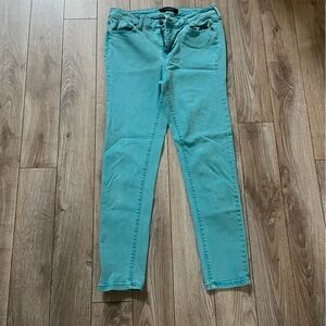 Aqua Green Skinny Jeans from Liverpool Jeans Company